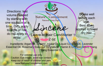Sincère Leave-in Hair Conditioner - Image 2