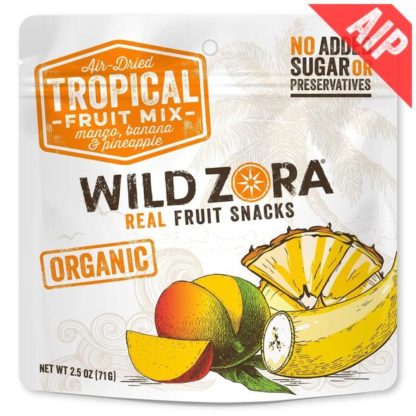 Wild Zora Real Fruit Snacks - Tropical Mix (Air-Dried)