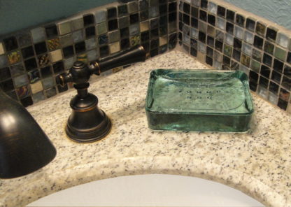 Glass Soap Dish (No Pattern) - Image 7
