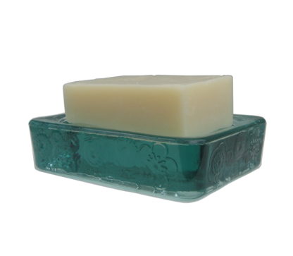 Glass Soap Dish Flower Pattern - Image 4