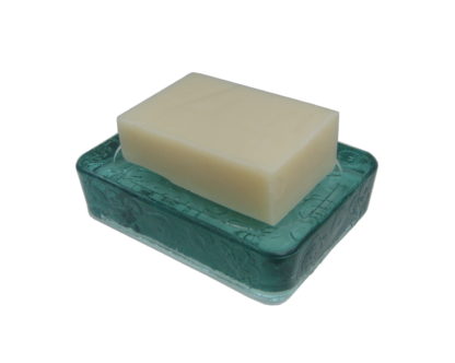 Glass Soap Dish Flower Pattern - Image 3