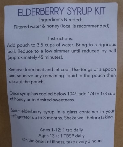 Brew-It-Yourself Pure Elderberry Syrup - Image 3